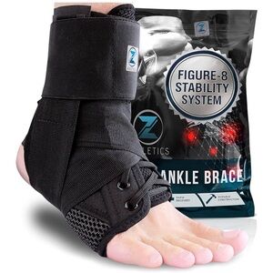 Ankle Brace, Lace Up Adjustable Support